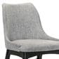 Blue River Westmont and Azalea 5-Piece Dining Set with Gray Cushion in Black, , large