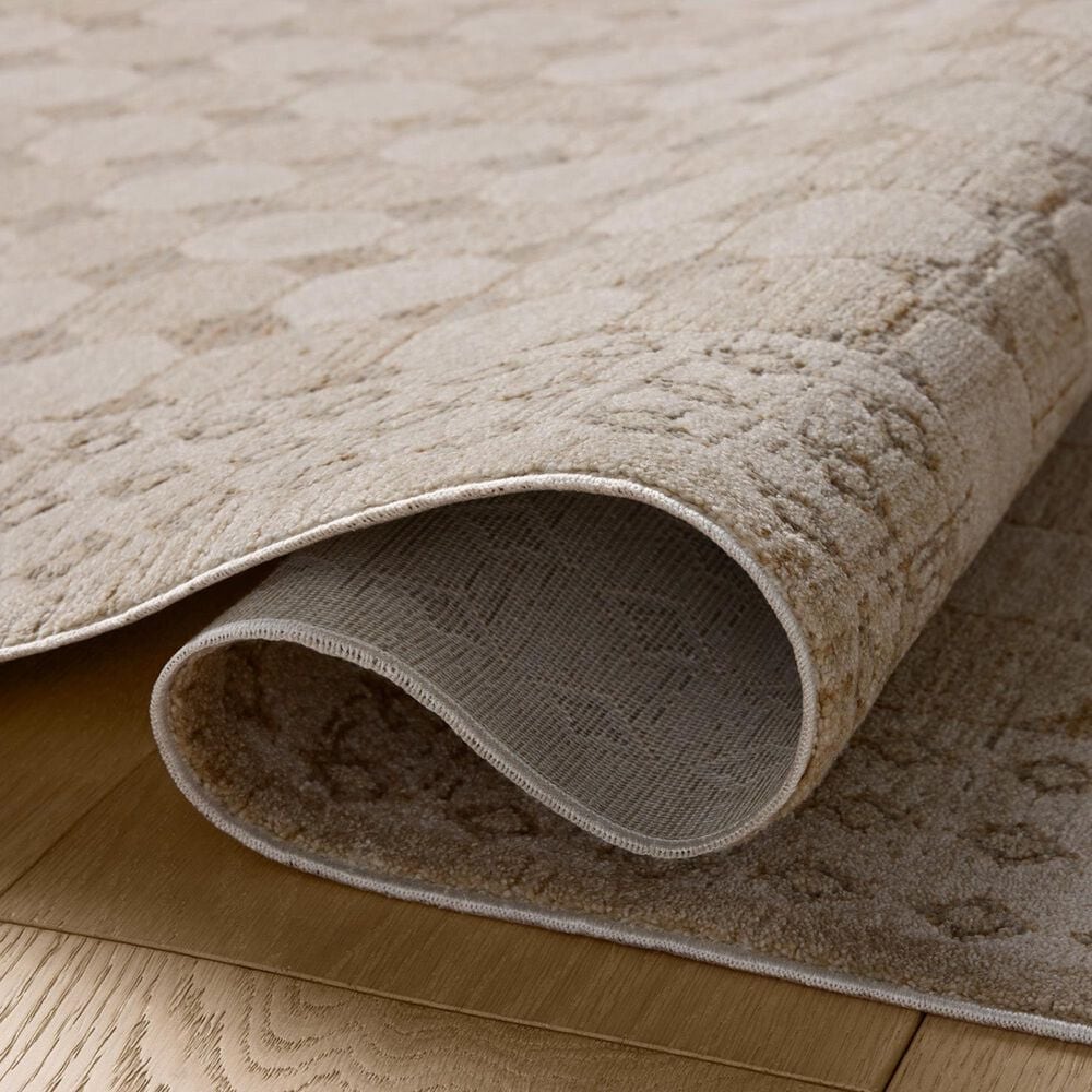Amber Lewis x Loloi Cali 6&#39;7&quot; x 9&#39;2&quot; Taupe and Natural Area Rug, , large