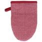 MuKitchen Chambray Mini Mitt in Garnet, , large