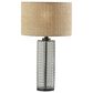 Adesso Delilah Table Lamp in Black and Clear, , large