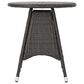Hearth and Haven Corsica Patio Bistro Table in Brown, , large