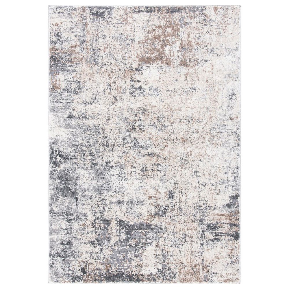 Safavieh Aston ASN705  6" x 9" Ivory and Grey Area Rug, , large
