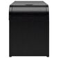Ashley Rowanbeck 2-Piece Desk and Bookcase Set in Black, , large