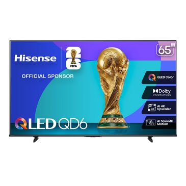 Hisense 65" Class QD6 Series QLED 4K in Black - Smart Fire TV, , large