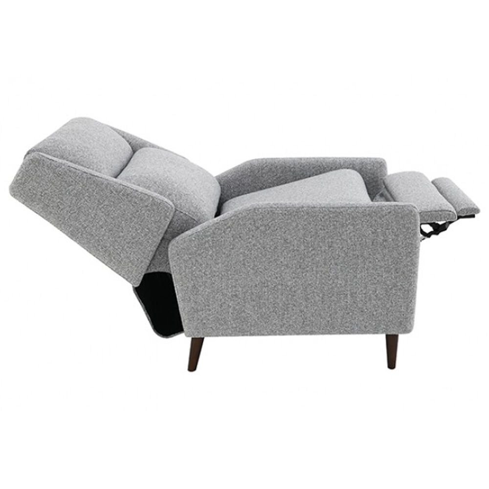 Furniture of America Psyche Push Back Recliner in Gray, , large