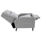 Furniture of America Psyche Push Back Recliner in Gray, , large