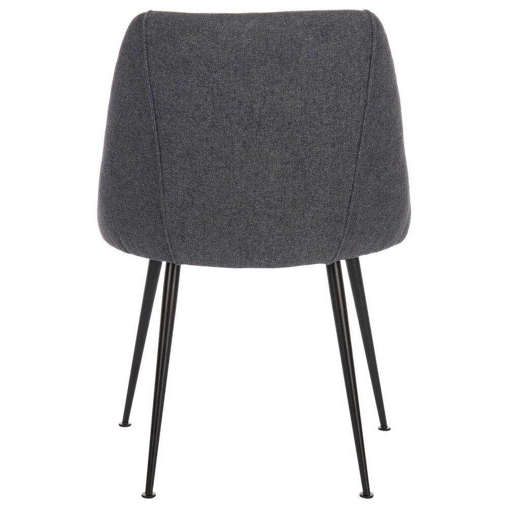 Safavieh Foster Dining Chair in Navy /Black, , large