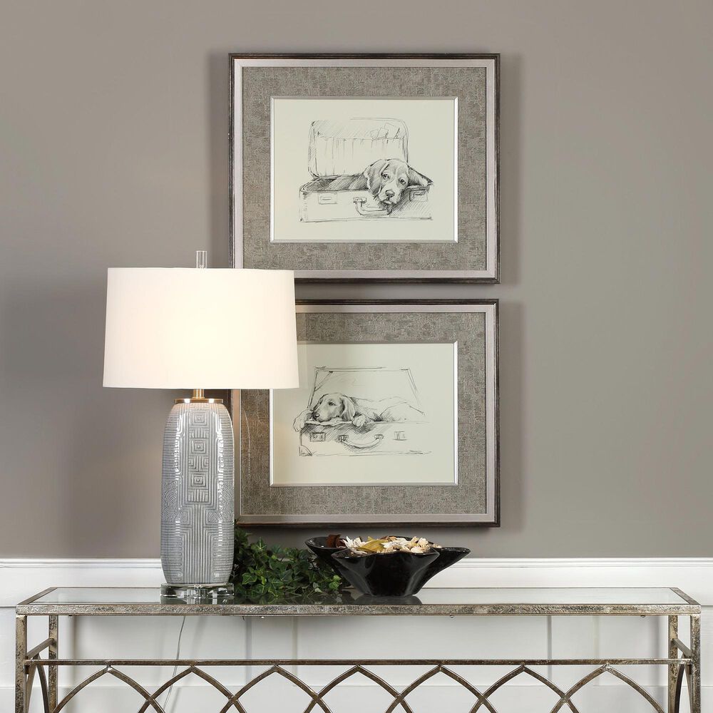 Uttermost Stowaway Dog Prints (Set of 2), , large