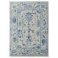 Feizy Karina 9"6" x 13"6" Ivory, Blue and Green Area Rug, , large