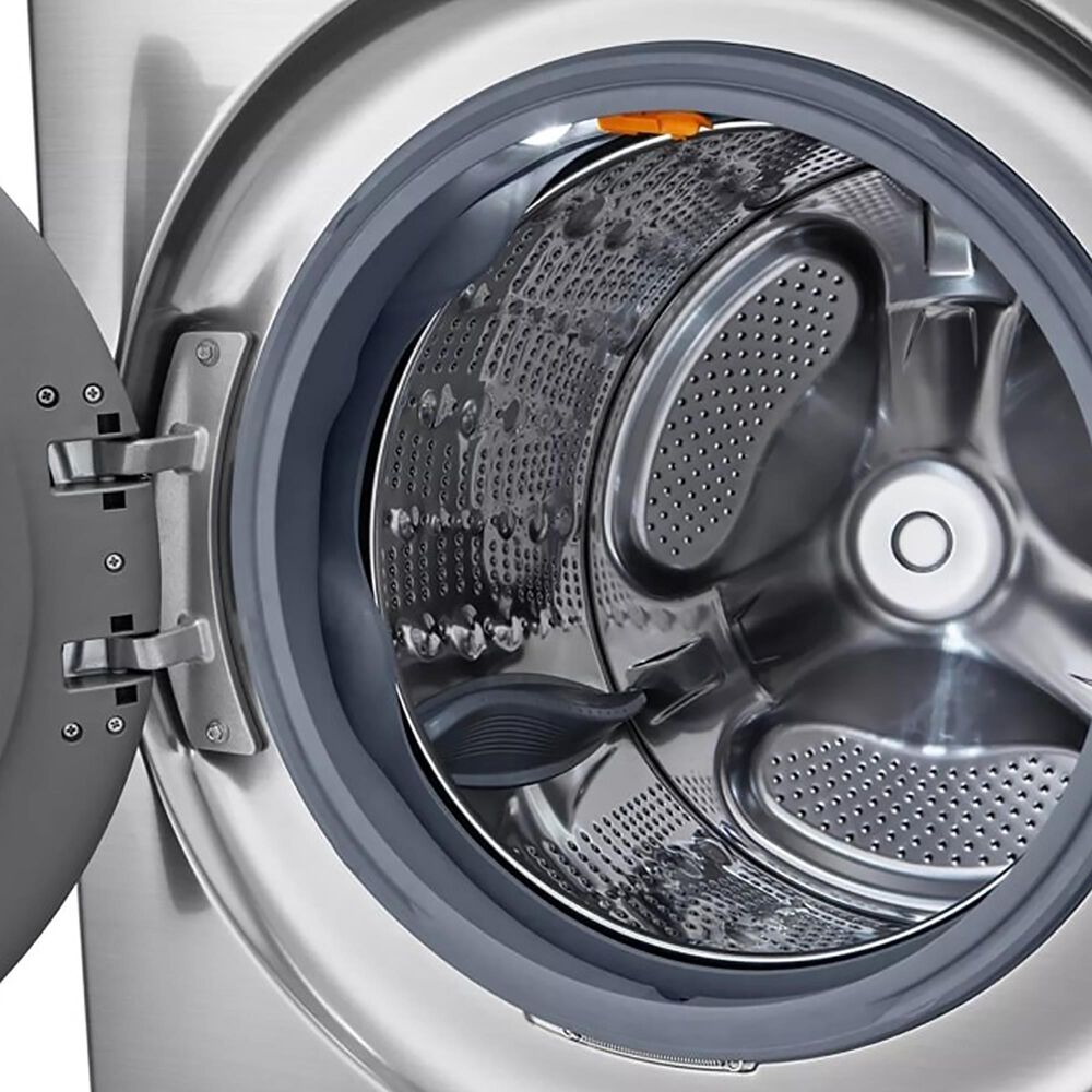 LG 4.5 Cu. Ft. Ultra Large Capacity Front Load Washer in Graphite Steel, , large