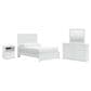 Ashley Bostwick Shoals 4-Piece Queen Panel Bedroom Set in White, , large