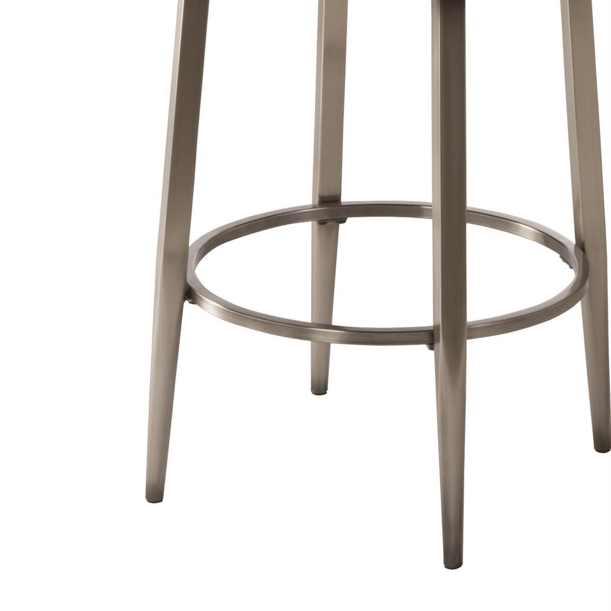Richlands Furniture Harlow Swivel Counter Stool in Antique Pewter