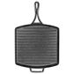 Lodge Blacklock 12" Square Triple Seasoned Cast Iron Grill Pan in Black, , large