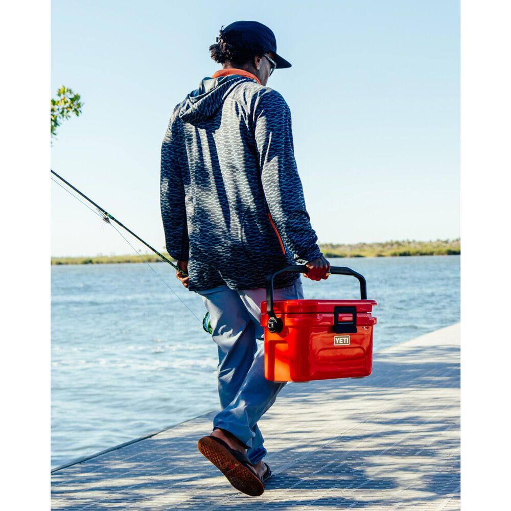 YETI Roadie 8 Hard Cooler in Rescue Red, , large