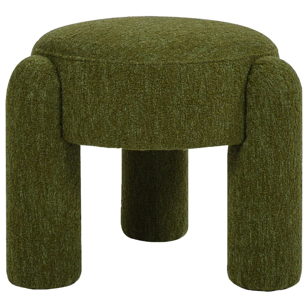 Jennifer Taylor Home Hugo Upholstered Ottoman in Moss Green, , large