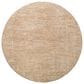 Surya Masterpiece Light Gray, Beige, Tan and Medium Brown 5"3" Round Area Rug, , large