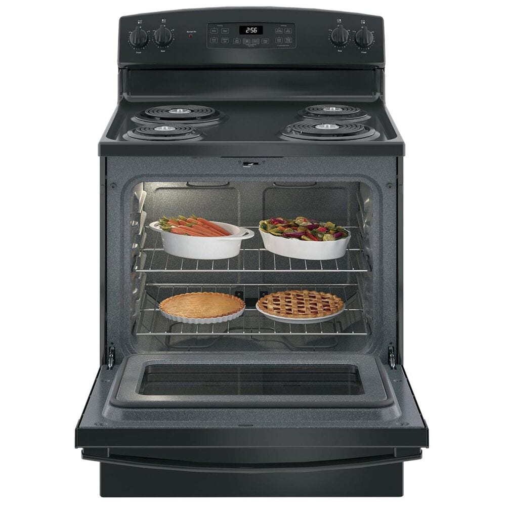GE Appliances 30&quot; Free-Standing Electric Range in Black, , large