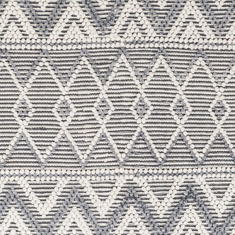 Surya Daffodil 2&#39;3&quot; x 3&#39;9&quot; Light Grey Area Rug, , large