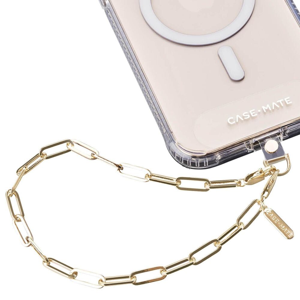 Case-Mate Chunky Chain Phone Wristlet in Gold, , large