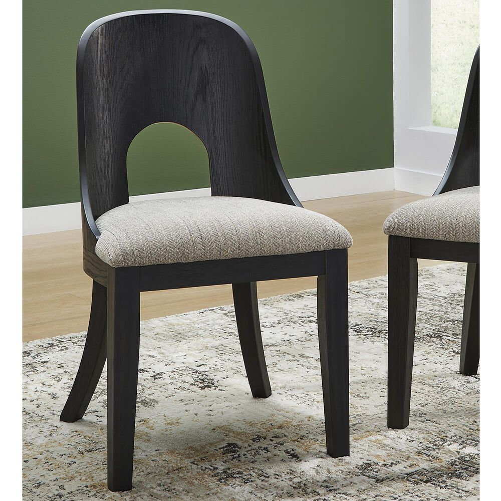 Millenium Rowanbeck Side Chair in Black, , large