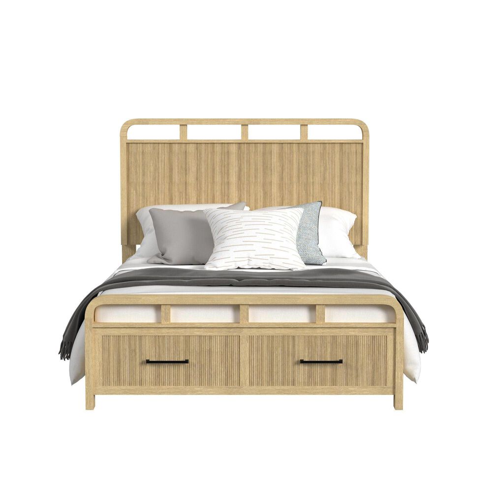 Mayberry Hill Ridgemont 5-Piece Queen Bedroom Set in Natural Brown, , large