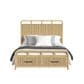 Mayberry Hill Ridgemont 5-Piece Queen Bedroom Set in Natural Brown, , large