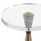 Uttermost Holton Accent Table in Brushed Brass, , large