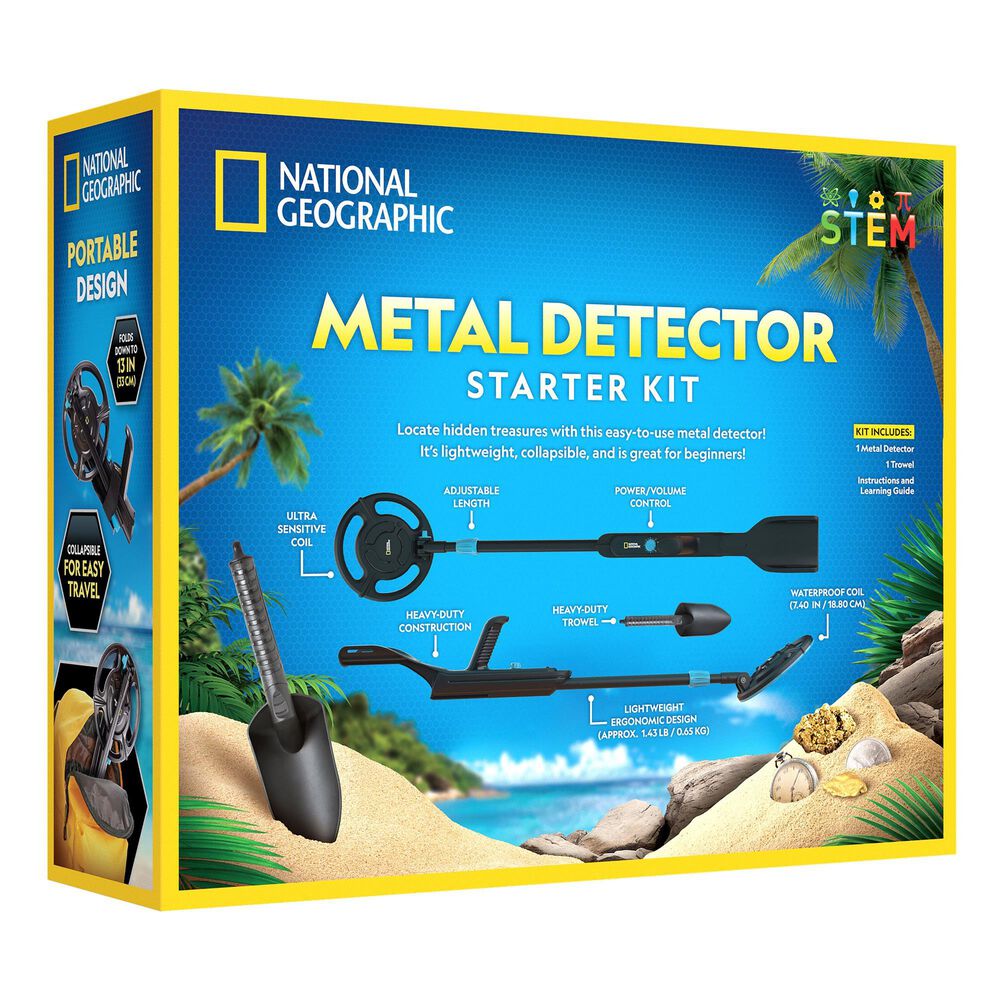 National Geographic Metal Detector Starter Kit, , large