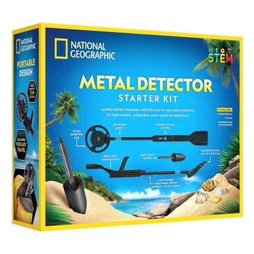 National Geographic Metal Detector Starter Kit, , large