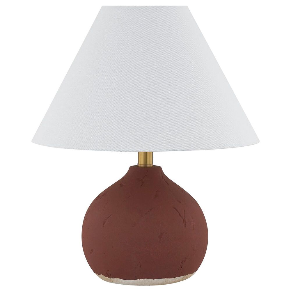 Southern Lighting Harper Table Lamp in Terracotta, , large