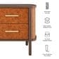 Modway Coralie 2 Drawer Nightstand in Walnut Tan, , large