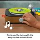 Fisher Price Rockin" Record Player Musical Toy for Preschool Pretend Play, , large
