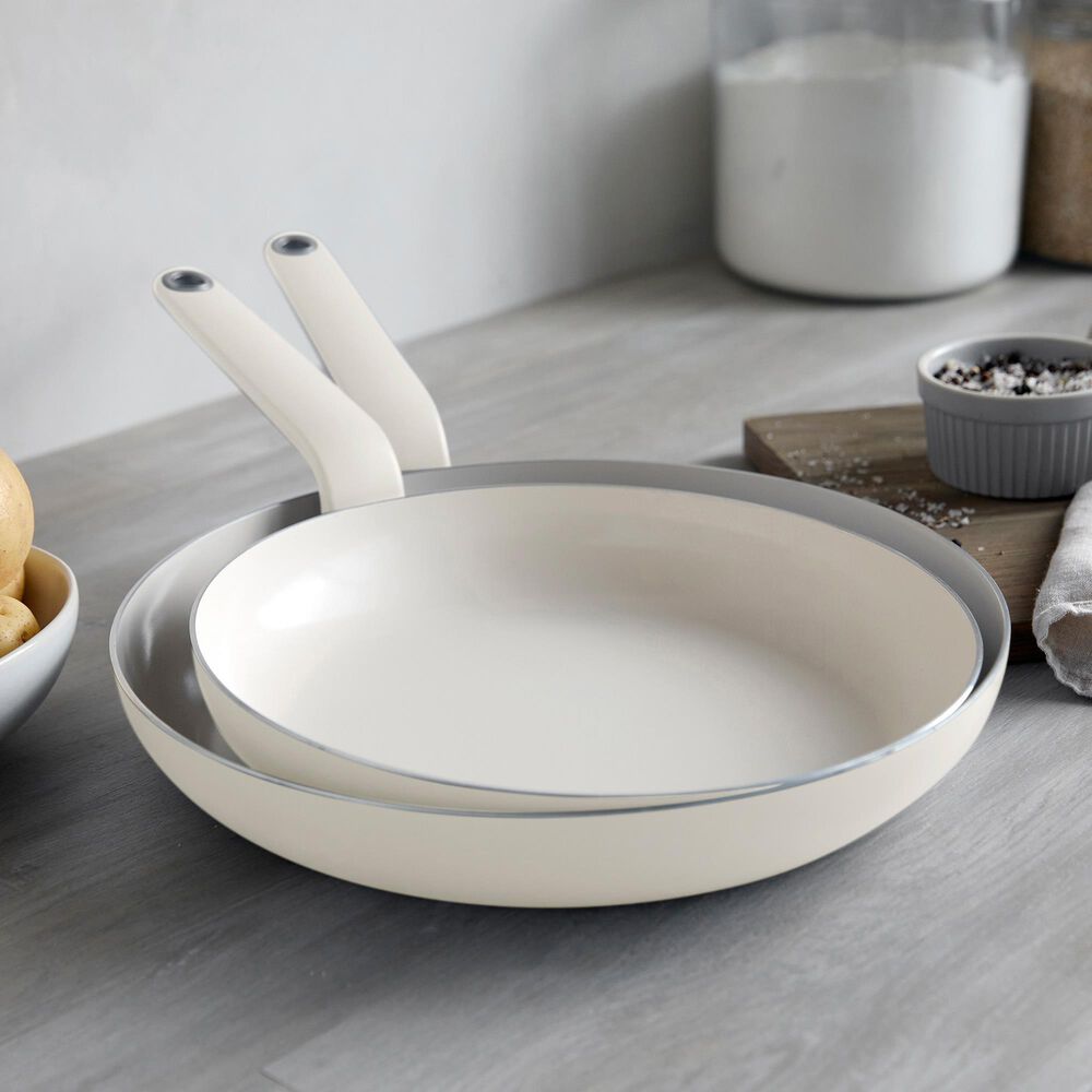 Green Pan Rio Advanced 2-Piece Frypan Set in Cream, , large