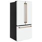 Cafe 19 Cu. Ft. 3-Door French Door Refrigerator in Matte White, , large