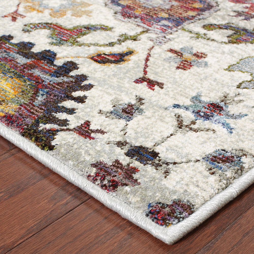 Oriental Weavers Andorra 7129A 2&#39;3&quot; x 8&#39; Stone Runner, , large
