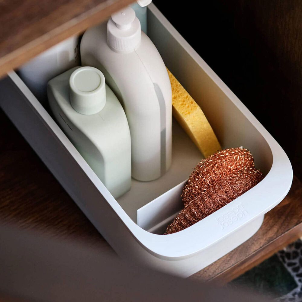 Joseph Joseph CupboardStore Easy-Access Storage Caddy in Stone, , large