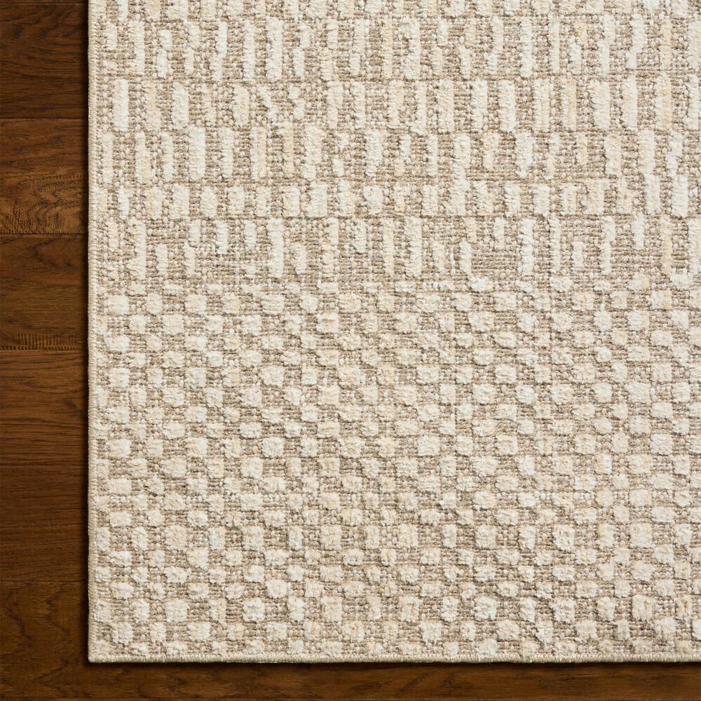 Amber Lewis x Loloi Bexley Natural and Birch 6'6" x 9'3" Area Rug, , large