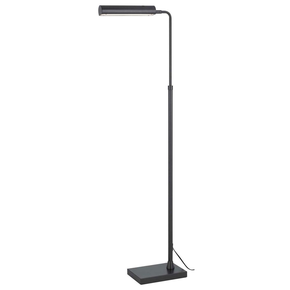 Cal Lighting Delray Floor Lamp in Charcoal Grey, , large