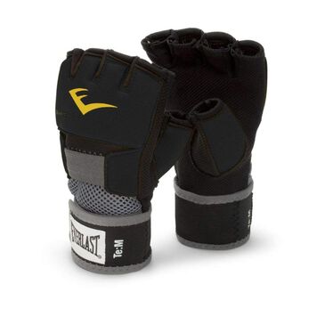 Everlast Evergel Large Hand Wraps in Black, , large