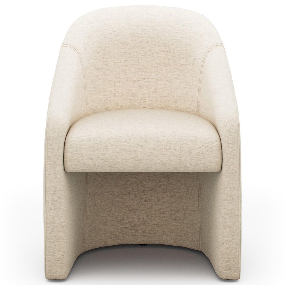 Four Hands Levi Arm Chair in Crypton Nomad Snow, , large