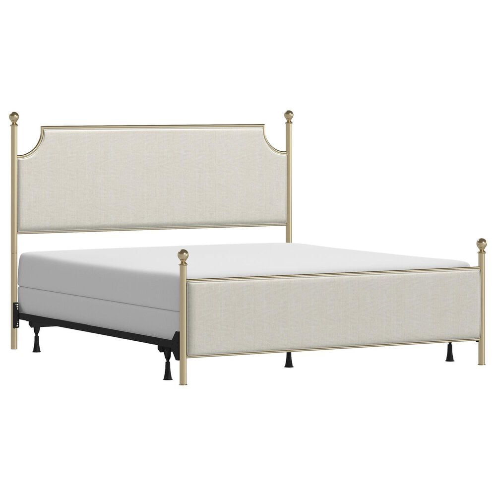 Richlands Furniture McArthur King Poster Bed in Beige, , large