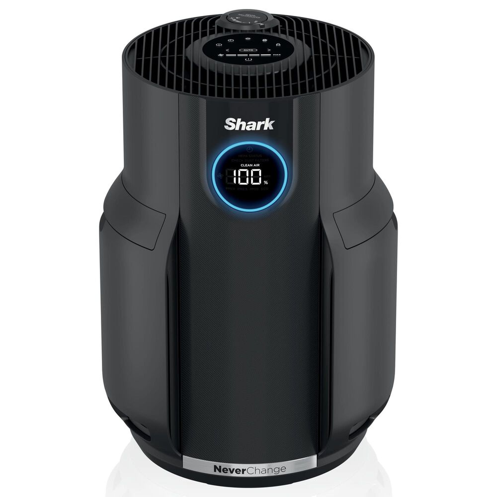 Shark NeverChange 650 Sq. Ft. Large Air Purifier in Black, , large