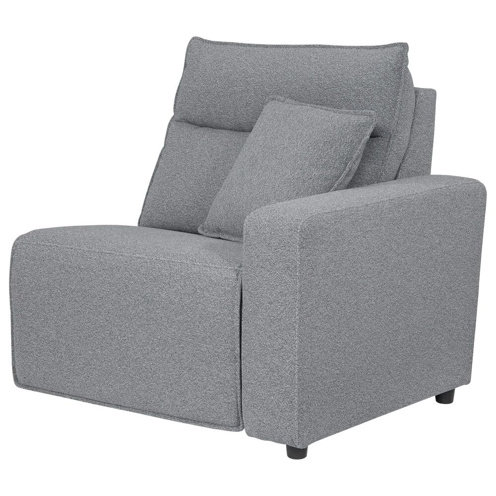 Ashley ModMax II 3-Piece Power Reclining Symmetrical Sectional with Console in Salt and Pepper, , large