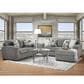 Arapahoe Home 2-Piece Stationary Sectional with Reversible Chaise in Posh Gray, , large