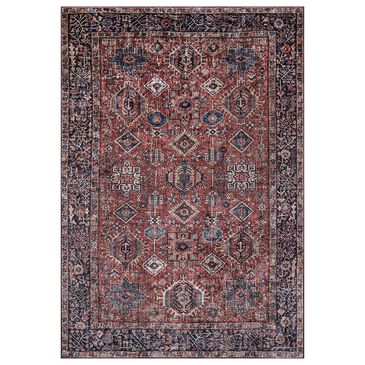 Momeni Karachi KAR-2 6" x 9" Rust Area Rug, , large