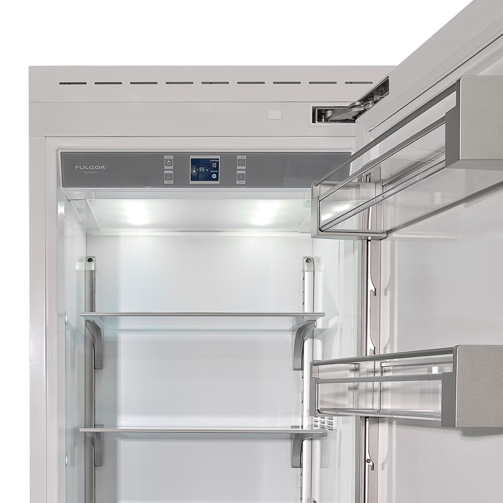 Fulgor Milano 13.03 Cu. Ft. Built-In Column Refrigerator with Right Hinge in Stainless Steel and Panel Ready, , large