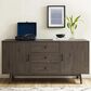 Crosley Furniture Lucas Sideboard in Gray, , large