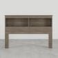 Lemoore Essential Full/Queen Bookcase Headboard in Park Elm, , large