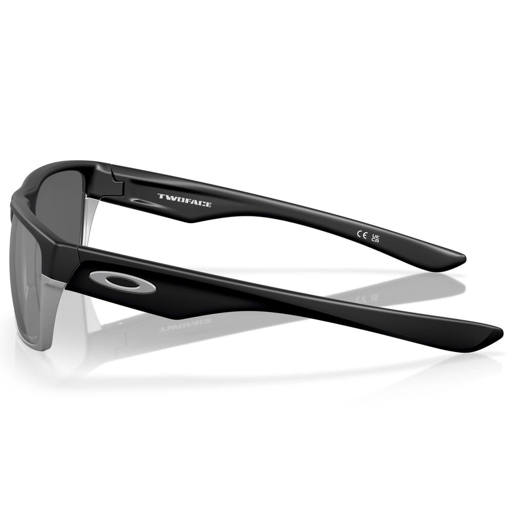 Oakley Twoface Sunglasses with Prizm Black Polarized Lenses in Matte Black, , large