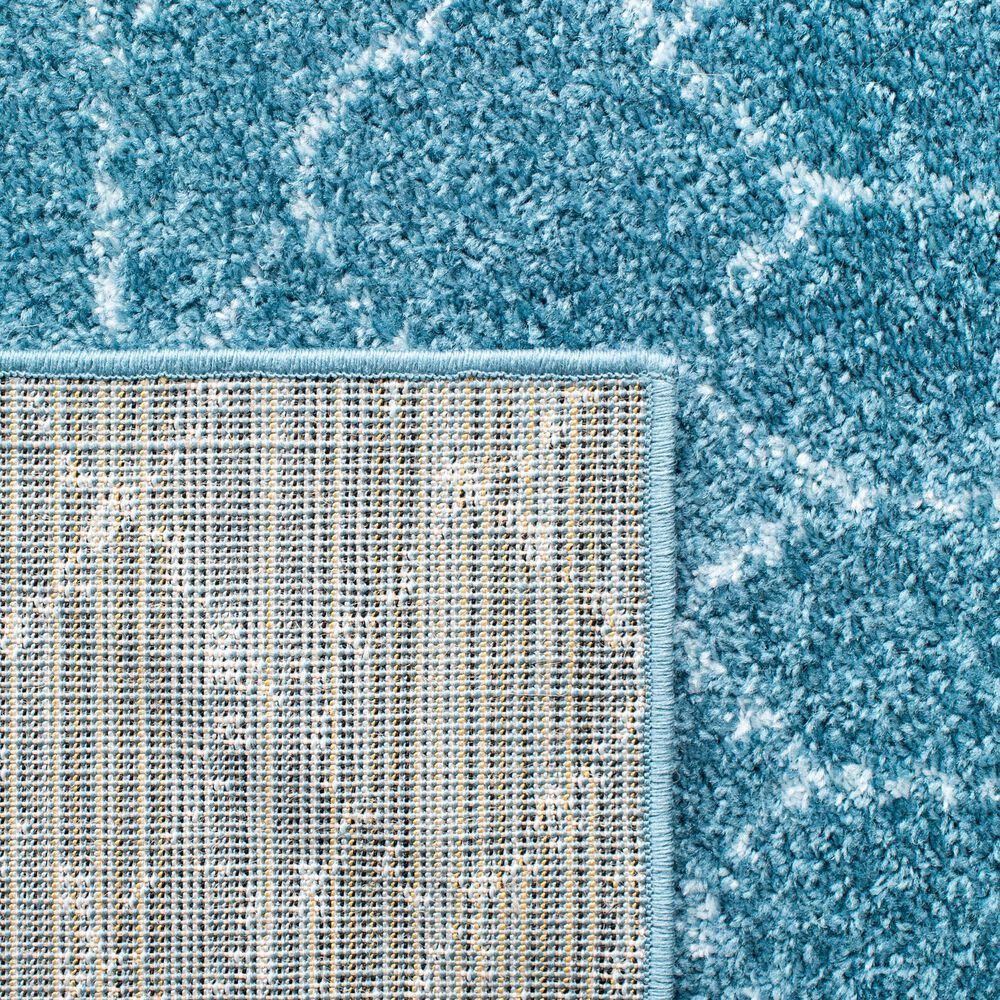 Safavieh Tulum 2&#39; x 9&#39; Turquoise and Blue Runner, , large